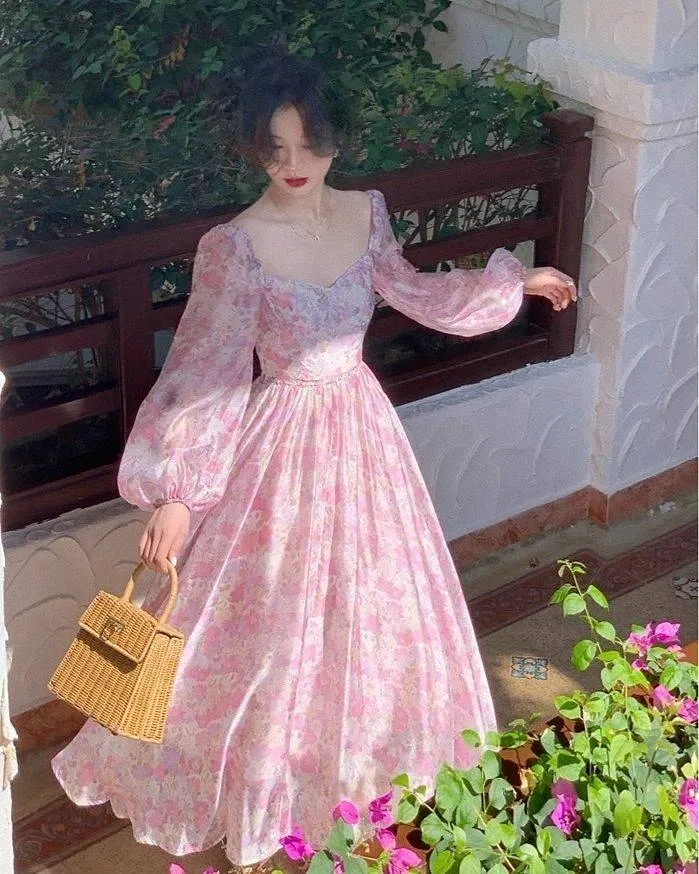 floral wedding guest dress