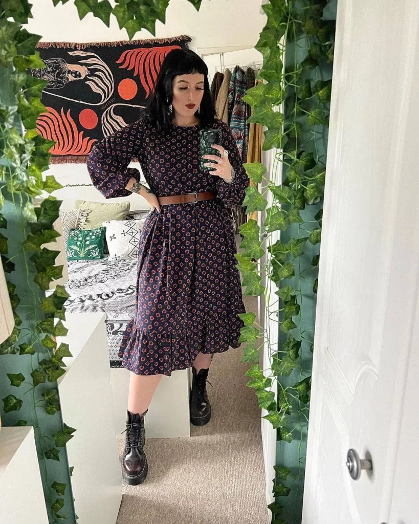 floral bohemian dress
