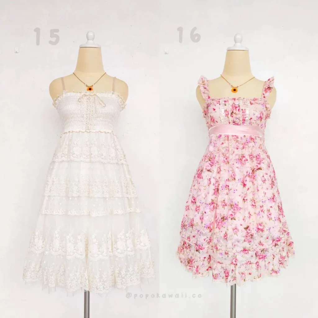 floral swing dress