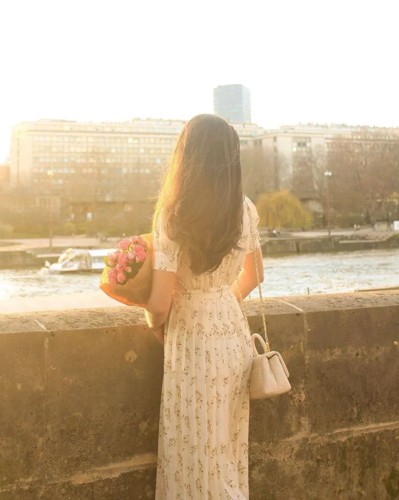 floral evening gown
