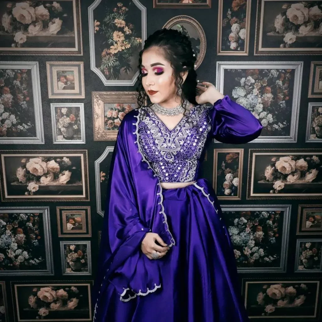 Purple Outfits with Skirts