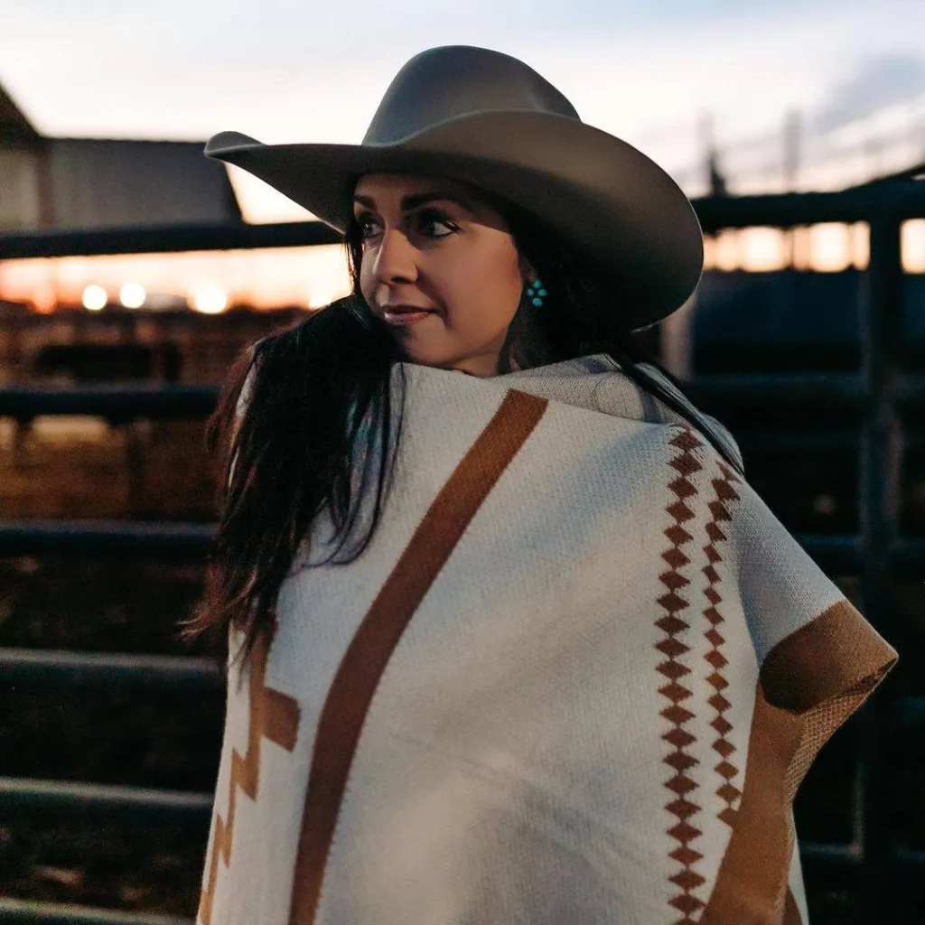 Chic and sophisticated cowgirl style