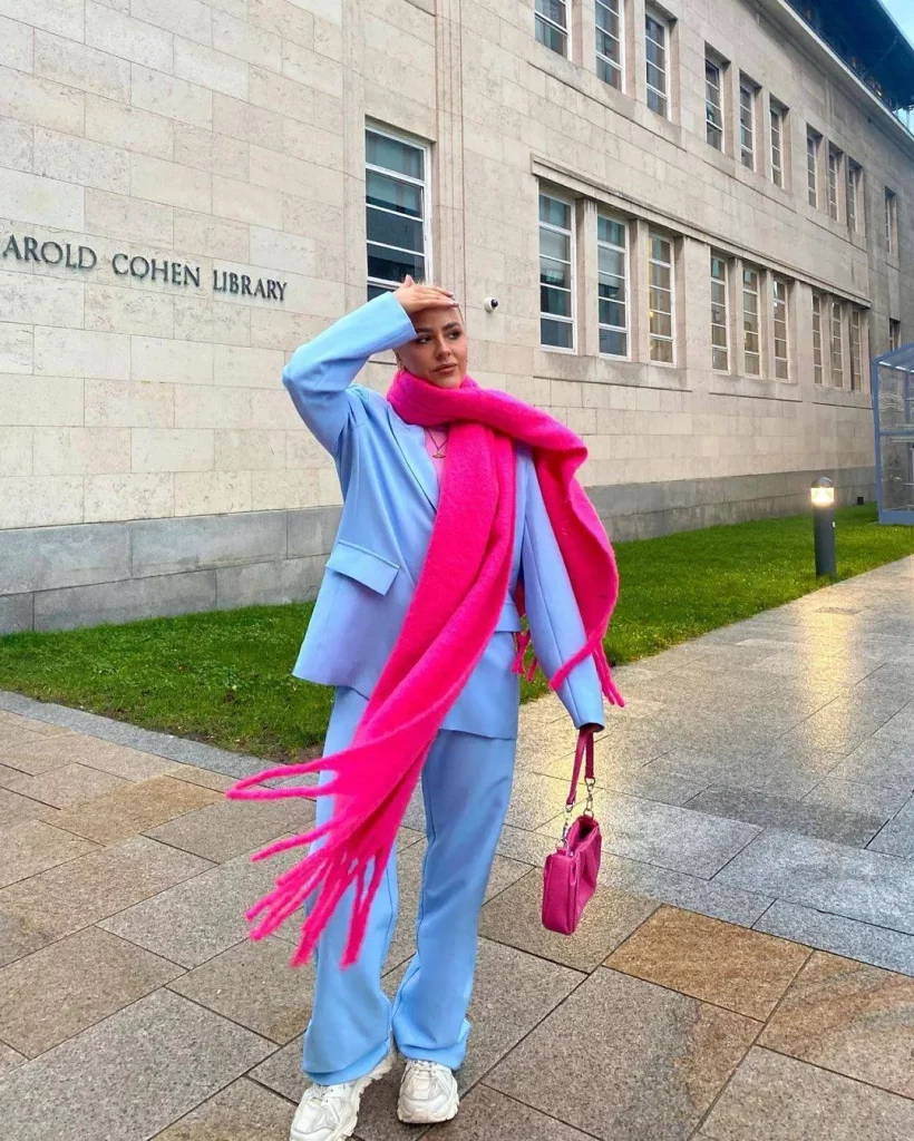 Mixing and matching pieces for a coordinated look