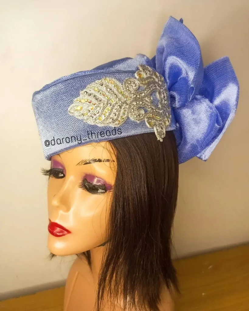 Fascinators with rhinestones for women