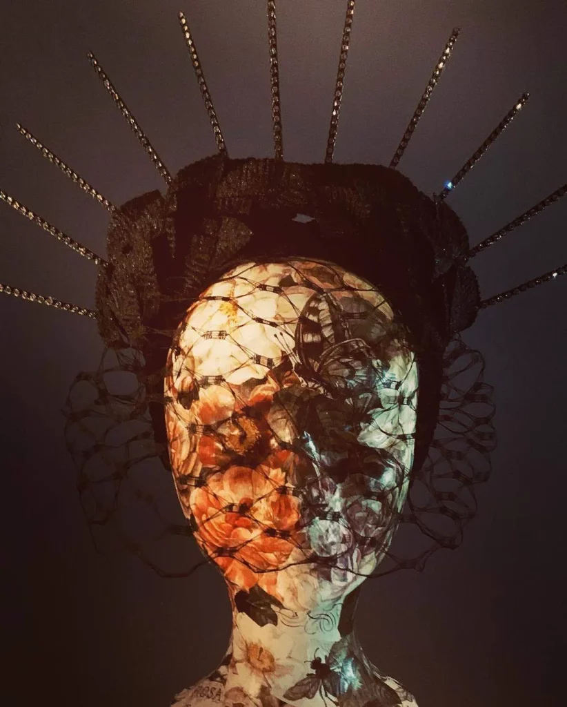 Lace fascinators for women