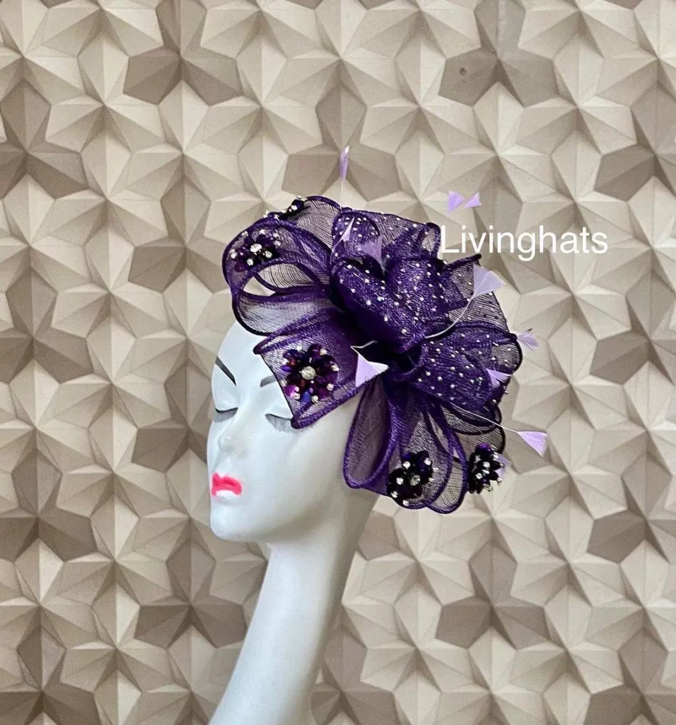 Art deco fascinators for women