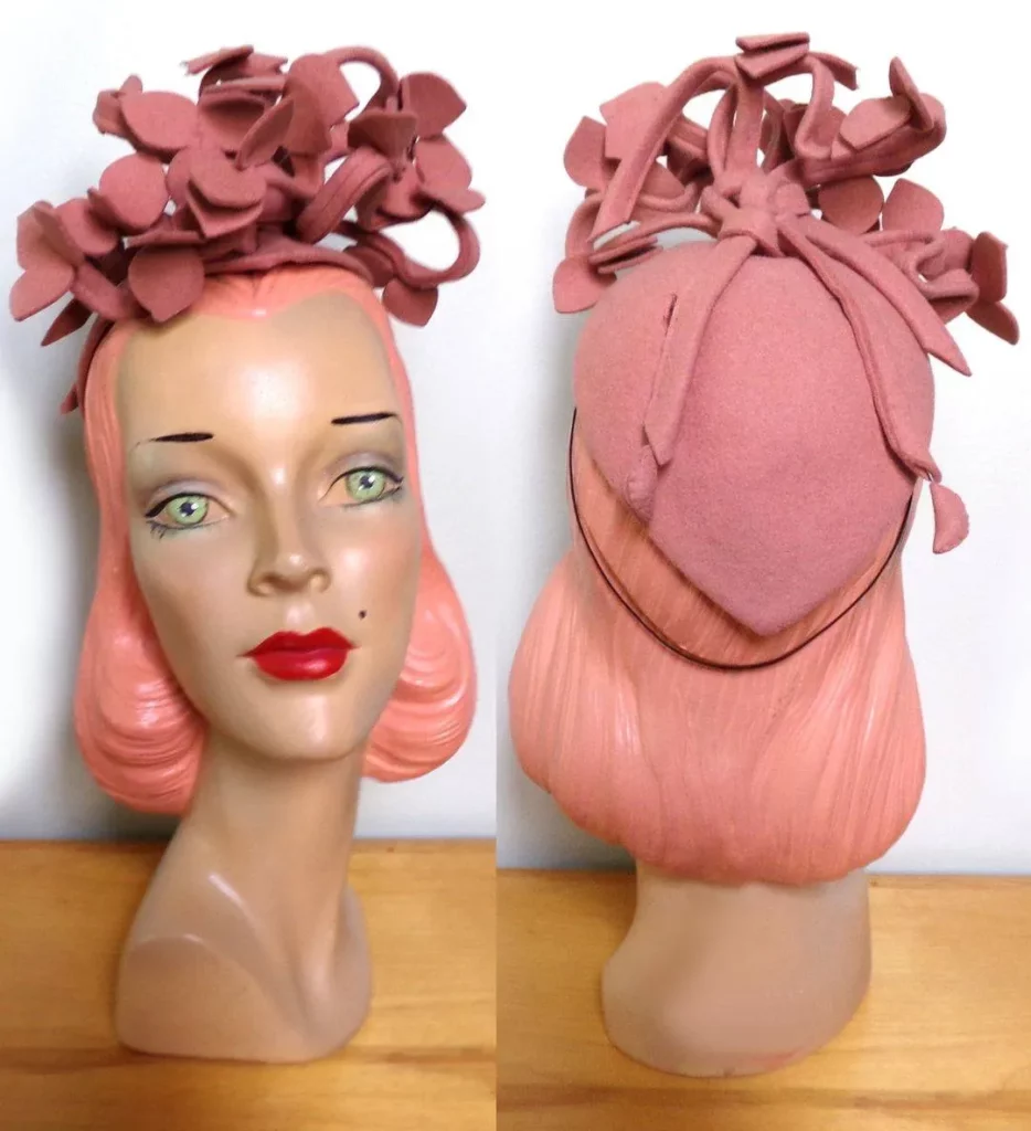 Floral fascinators for women