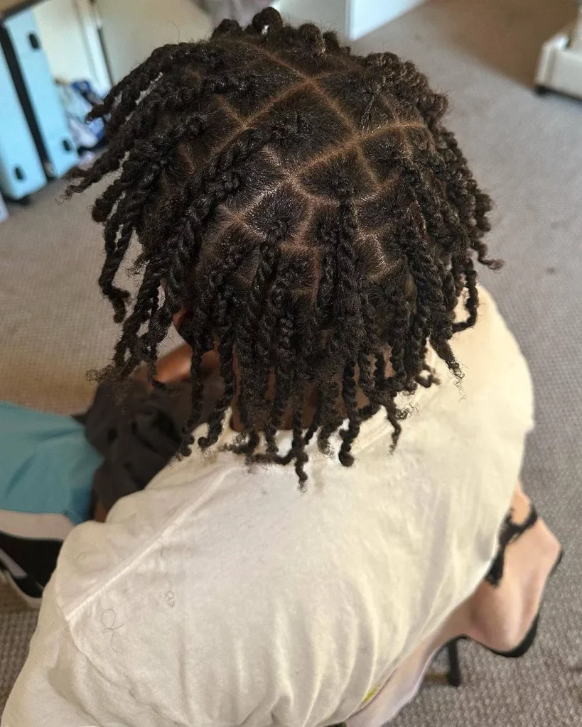 Comb Twist Styles for Men with Short Hair