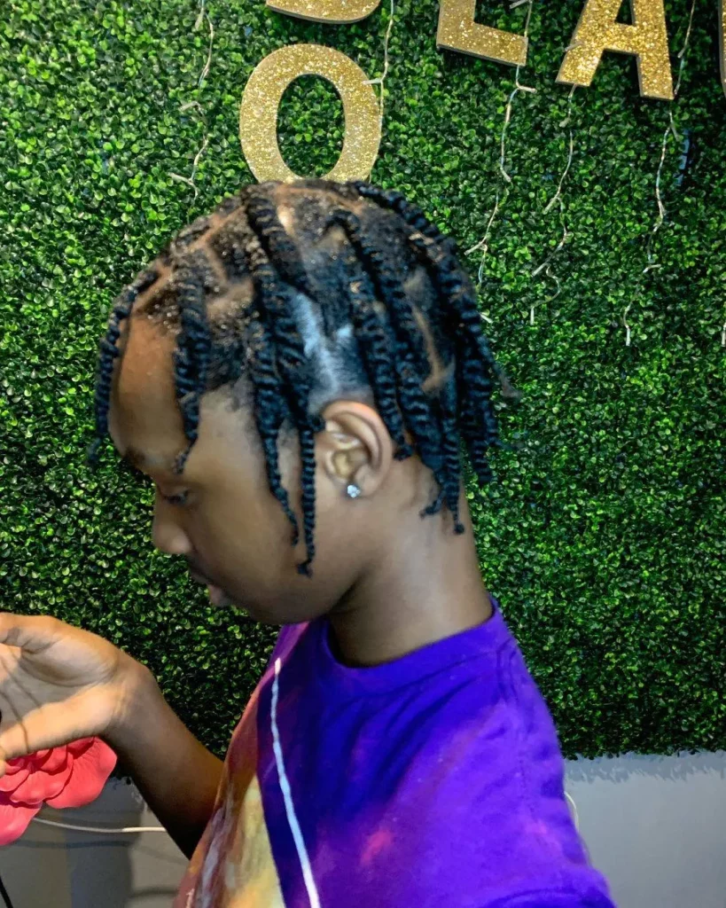 Kinky Twist Styles for Men with Natural Hair