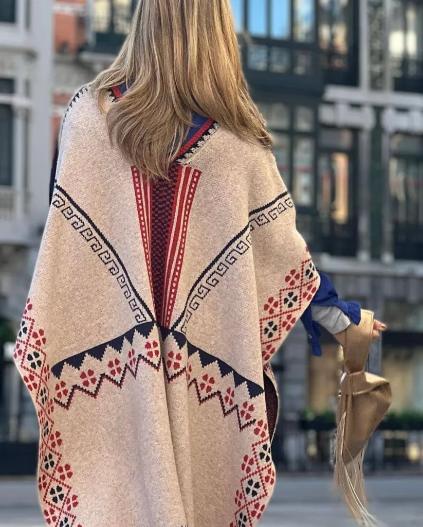 Trendy Poncho Dresses for Ladies