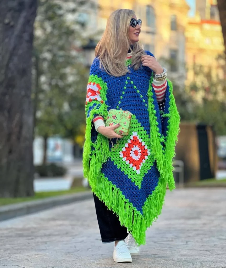 Chic Poncho Dresses for Ladies