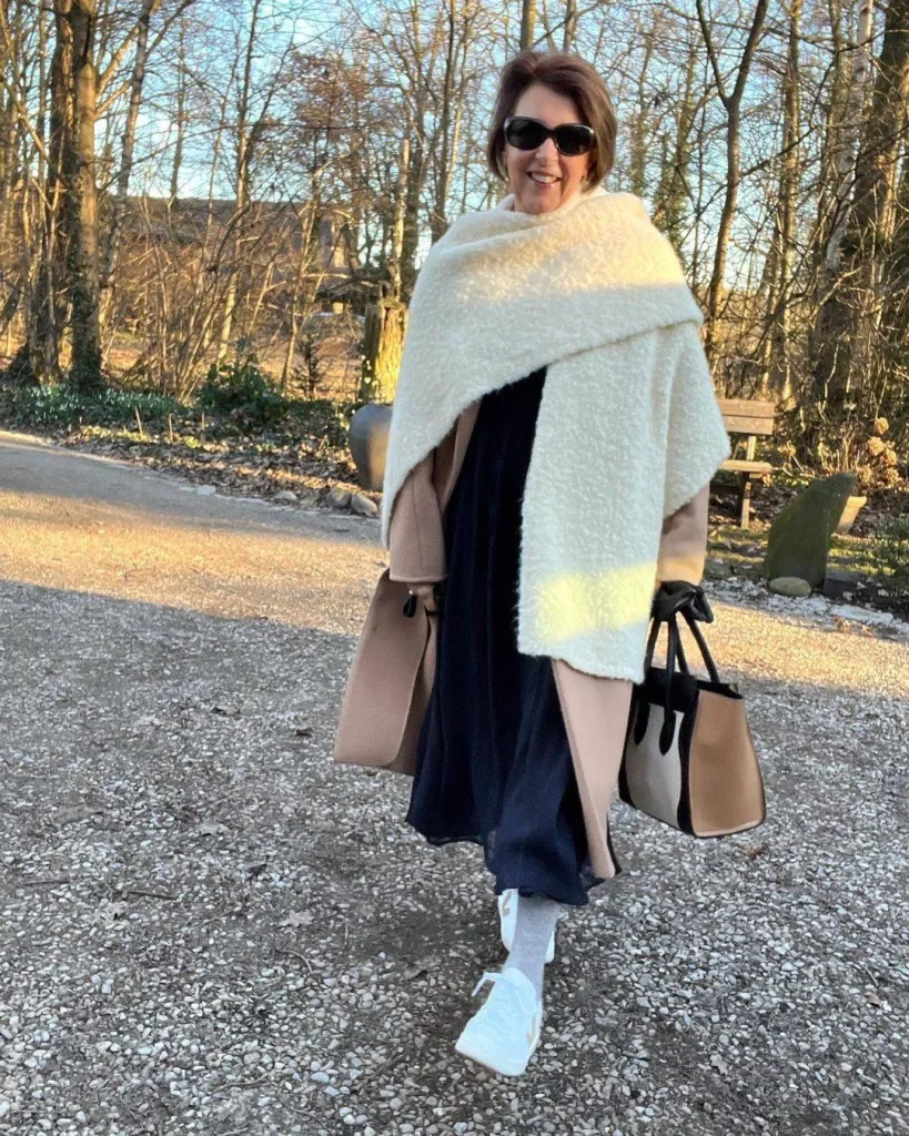 Fashionable Women's Poncho Dresses