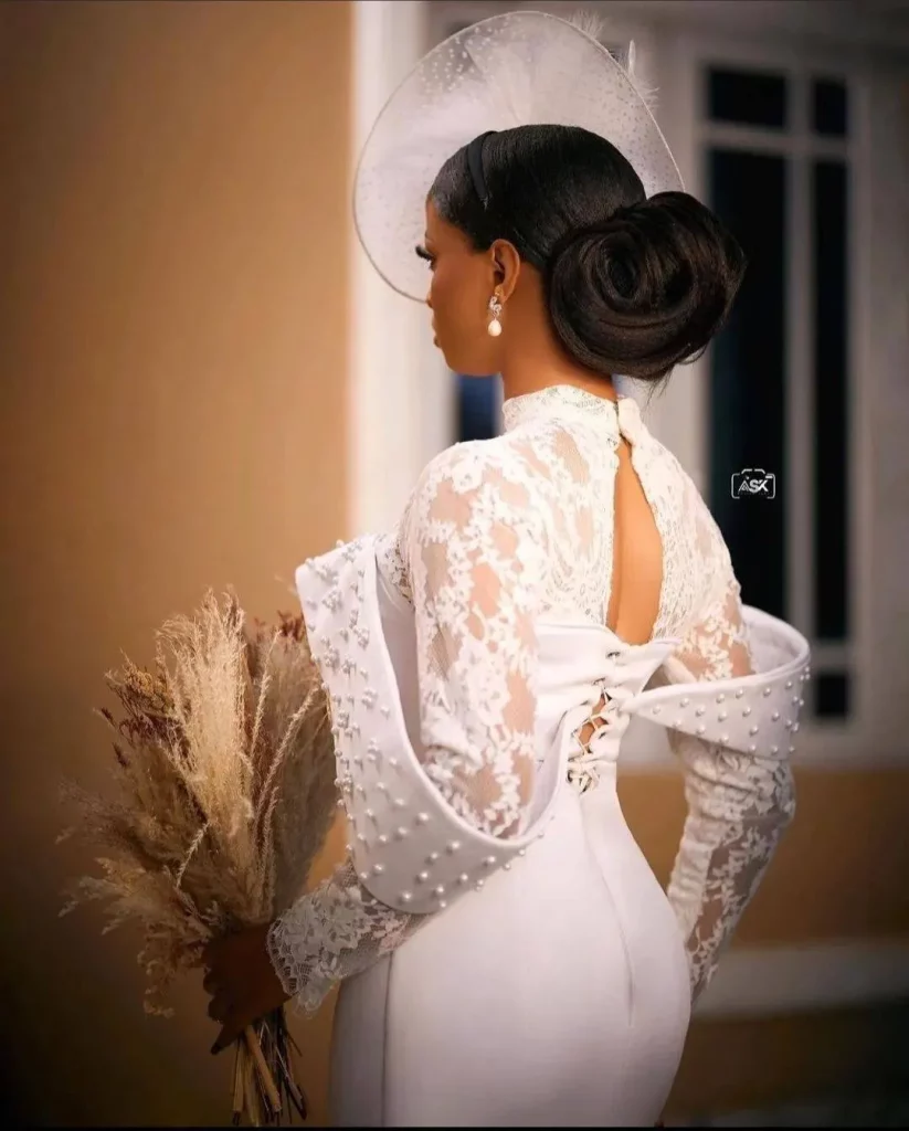 Fascinating and Stunning Pictures of Court/Civic Marriage Dresses