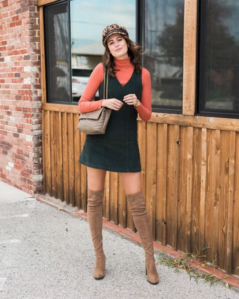 cotton,denim, knitted and more types of Pinafore