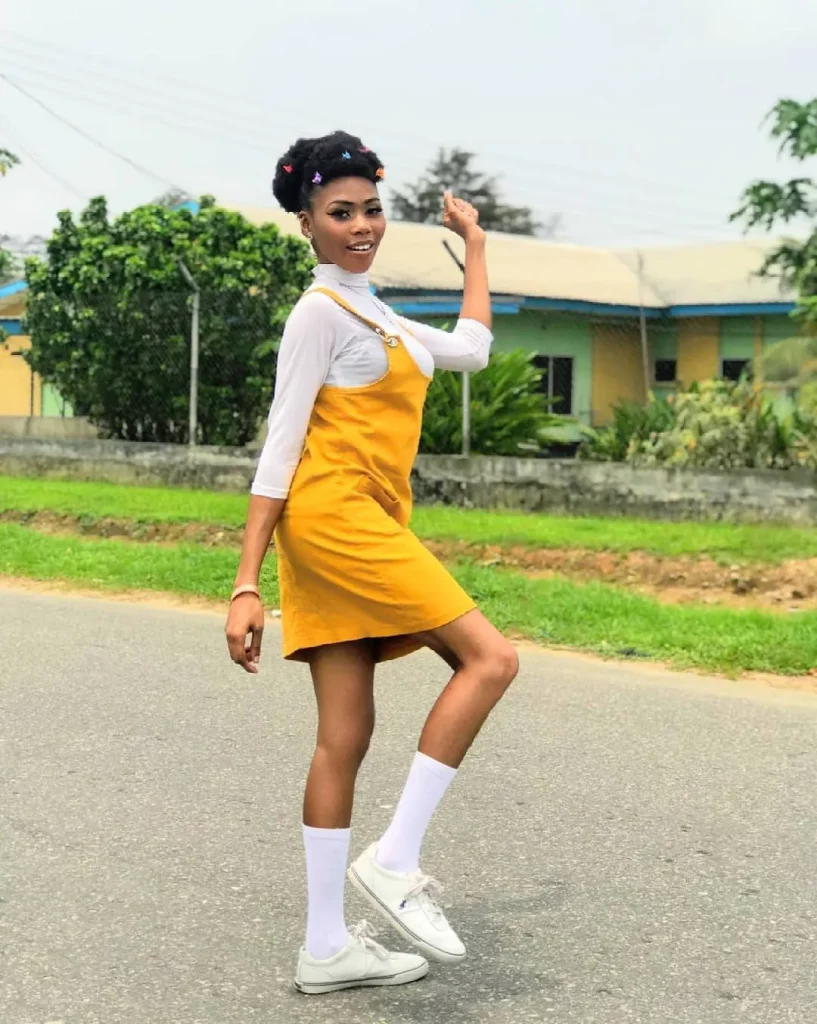 ladies pinafore dress