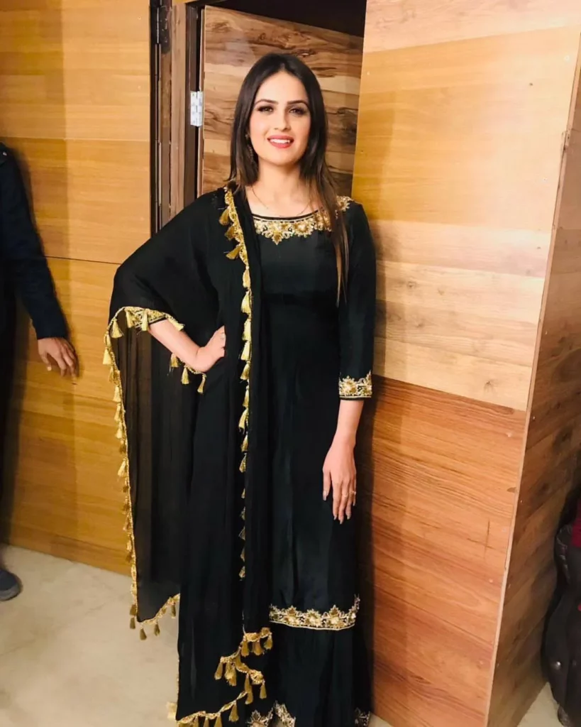 Punjabi Suit black Black Punjabi Suit