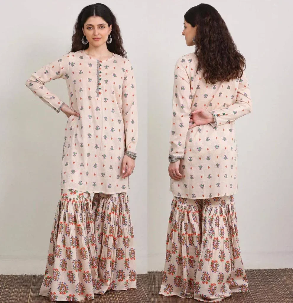 Garara What is the difference between choli and lehenga?