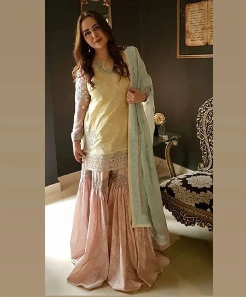 Gharara Difference Between Lehenga & Ghagra
