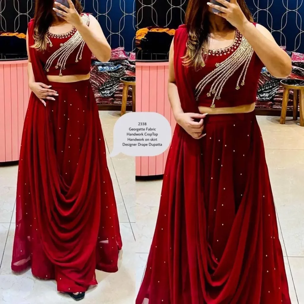 wedding lehengas Can chubby girls wear lehenga?