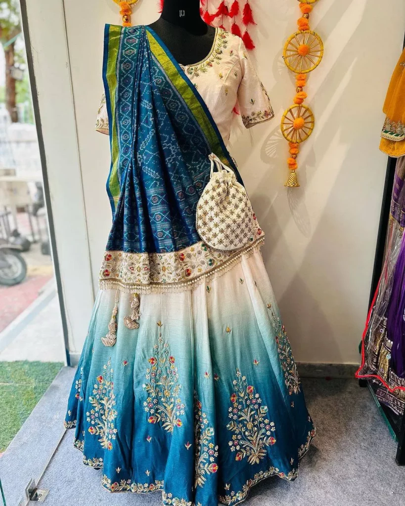 What will suit on lehenga? What does wearing the right bra do?