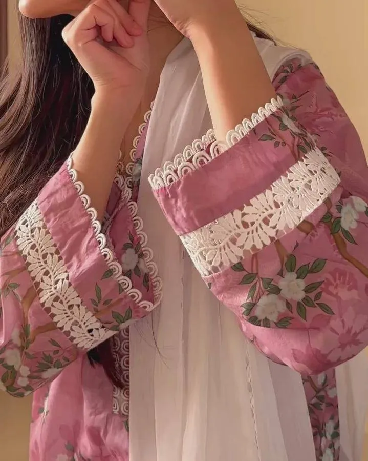 Lawn dupatta suits