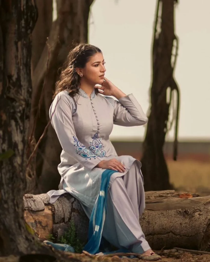anarkali style patiala suit
