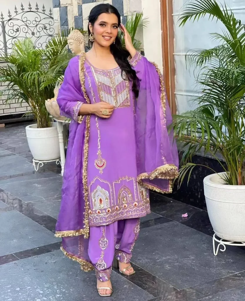 patiala suit baju design