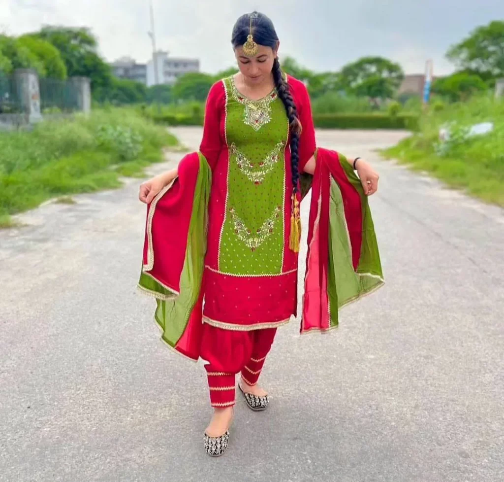 patiala suit combination