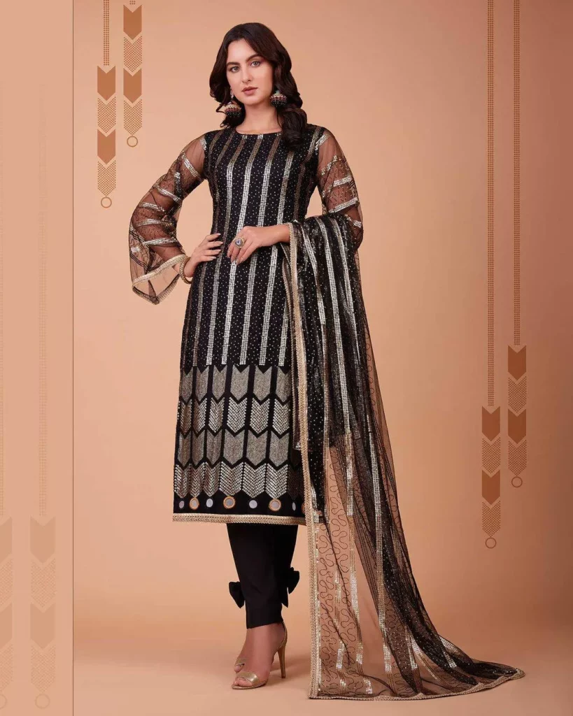 Designer Churidar Suits & Dresses