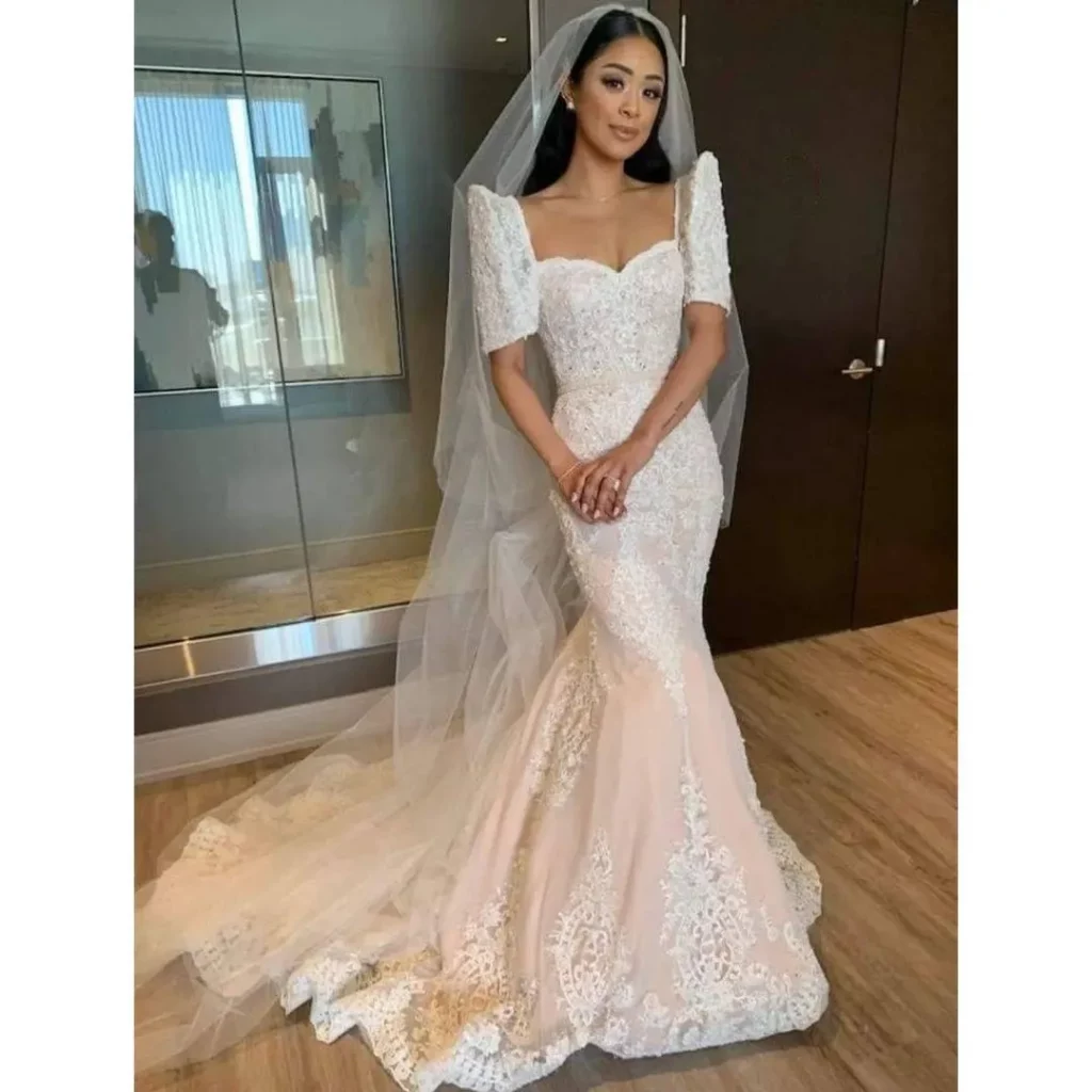 cream filipiniana dress