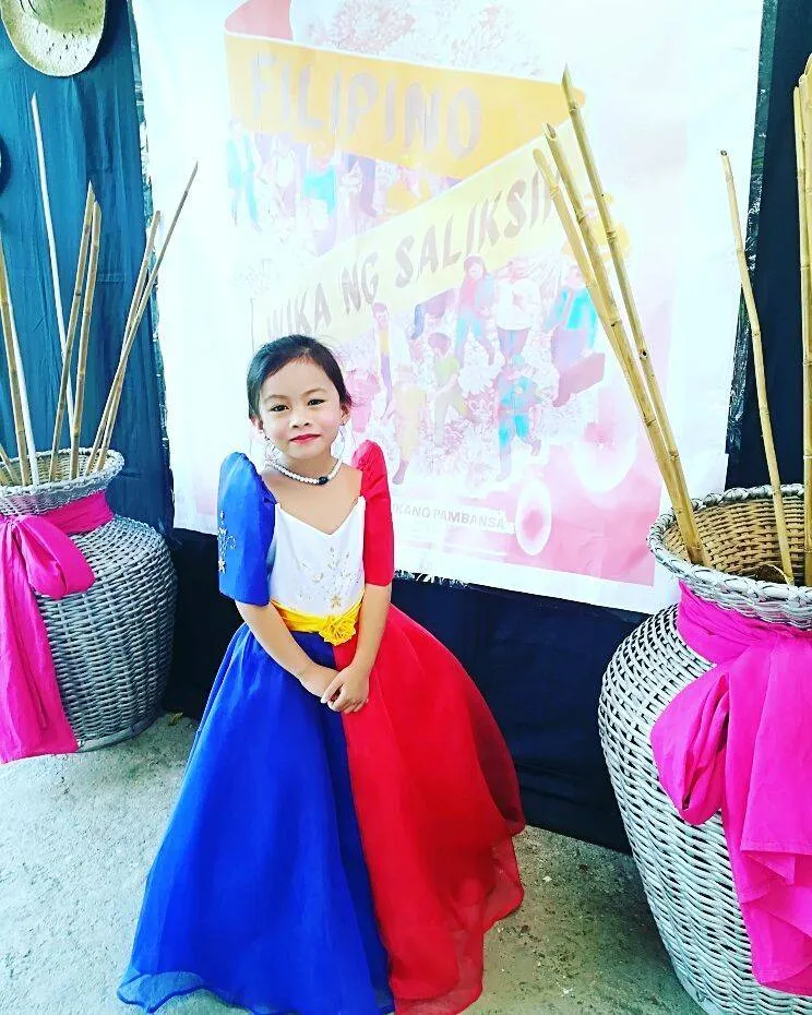 filipiniana dress pattern