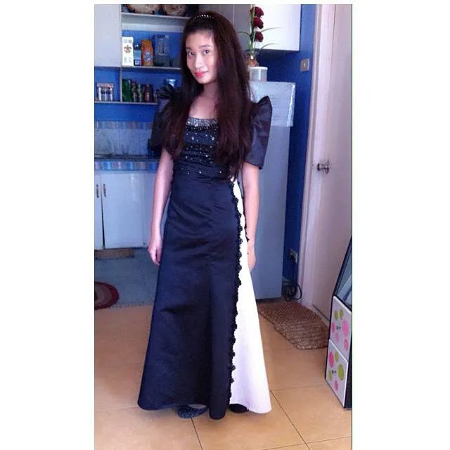 filipiniana casual dress