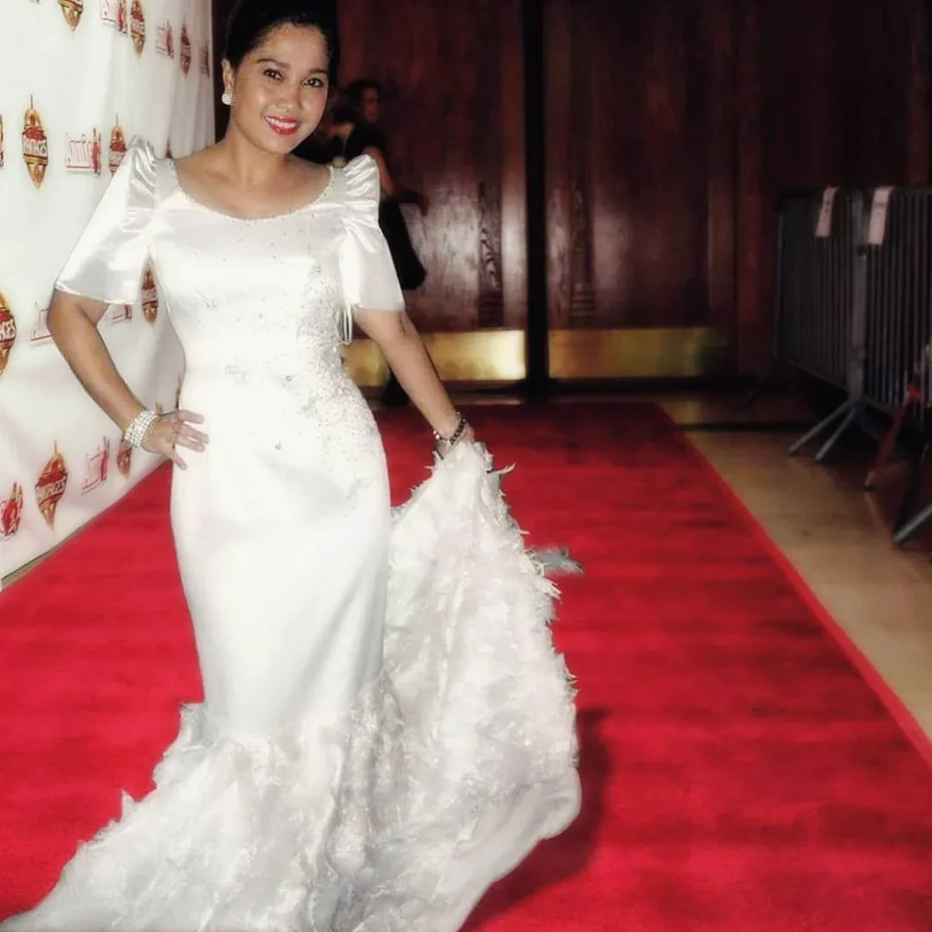 modern filipiniana barong dress
