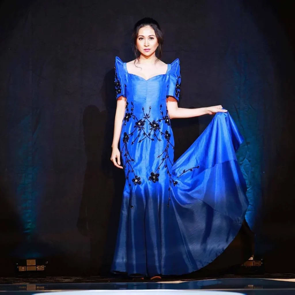 modern filipiniana dress