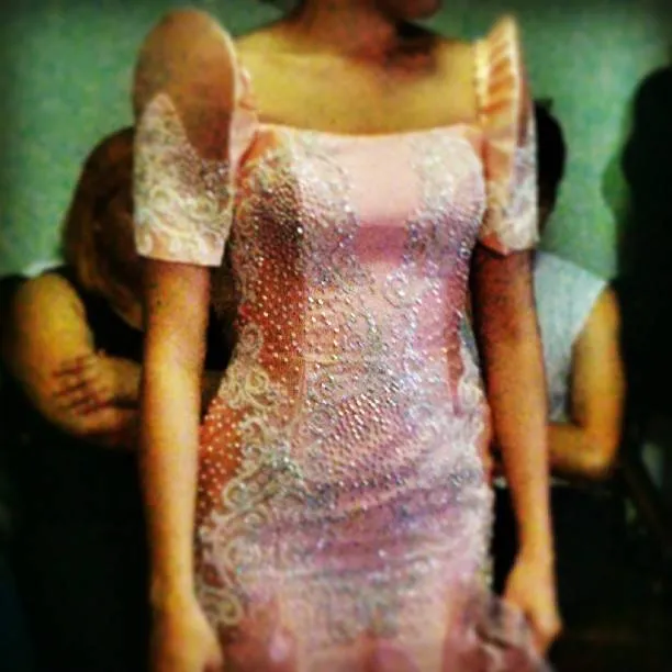 filipiniana prom dress