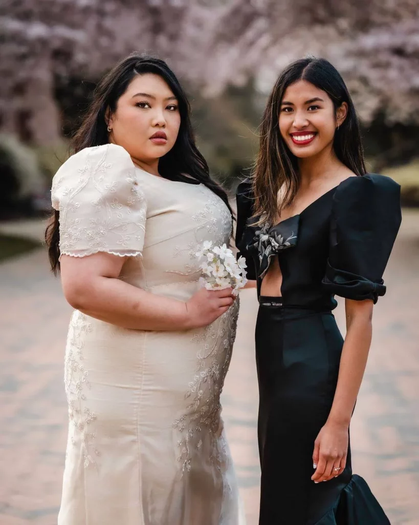 plus size filipiniana dress