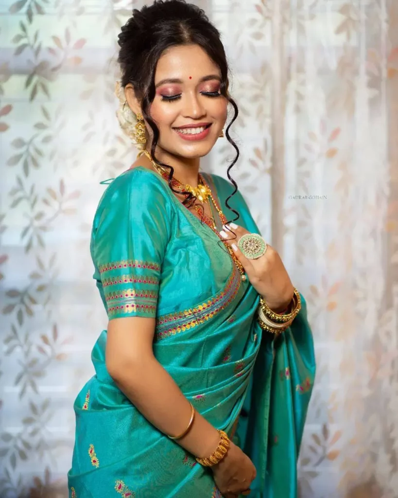 indigenous customary Assamese dress