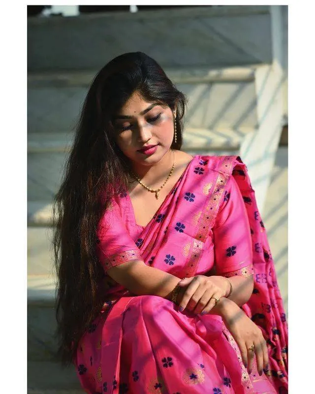 How to wear Mekhela chador