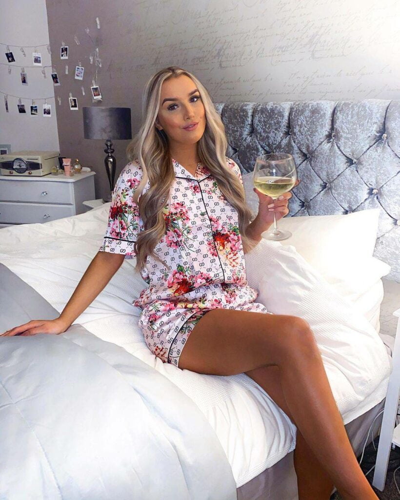 pyjama satin femme
