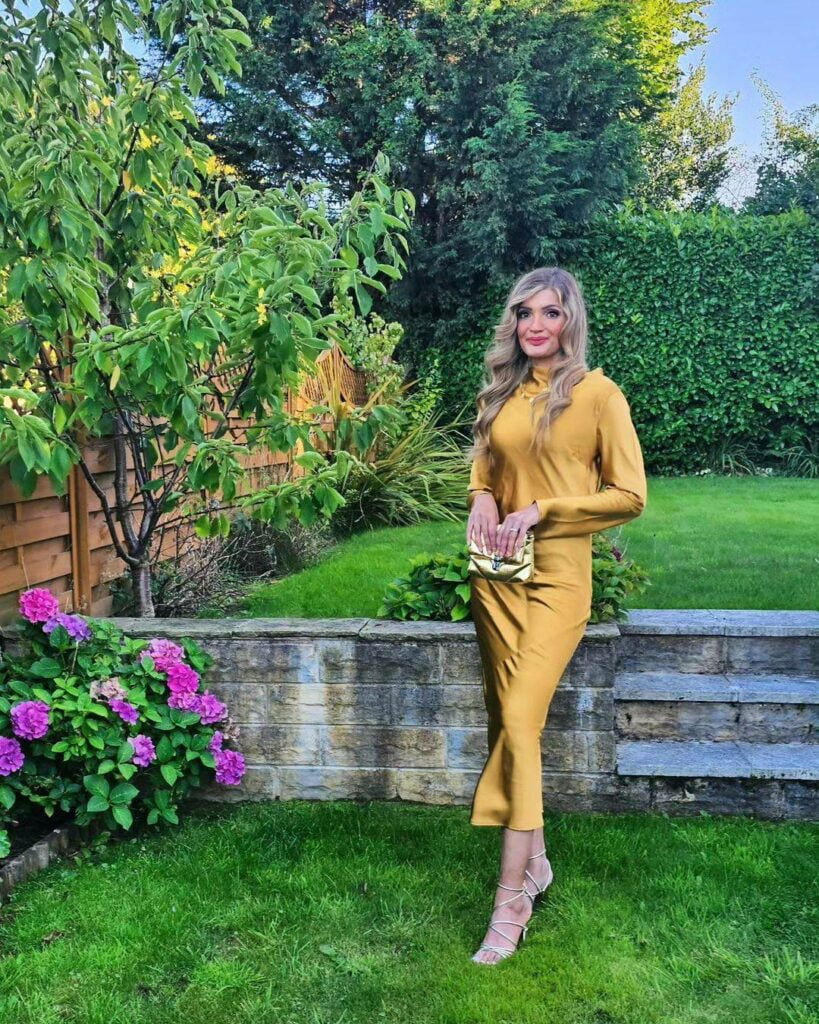 satin midi dresses for women
