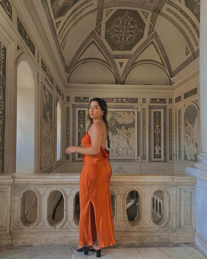satin gown dress for women
