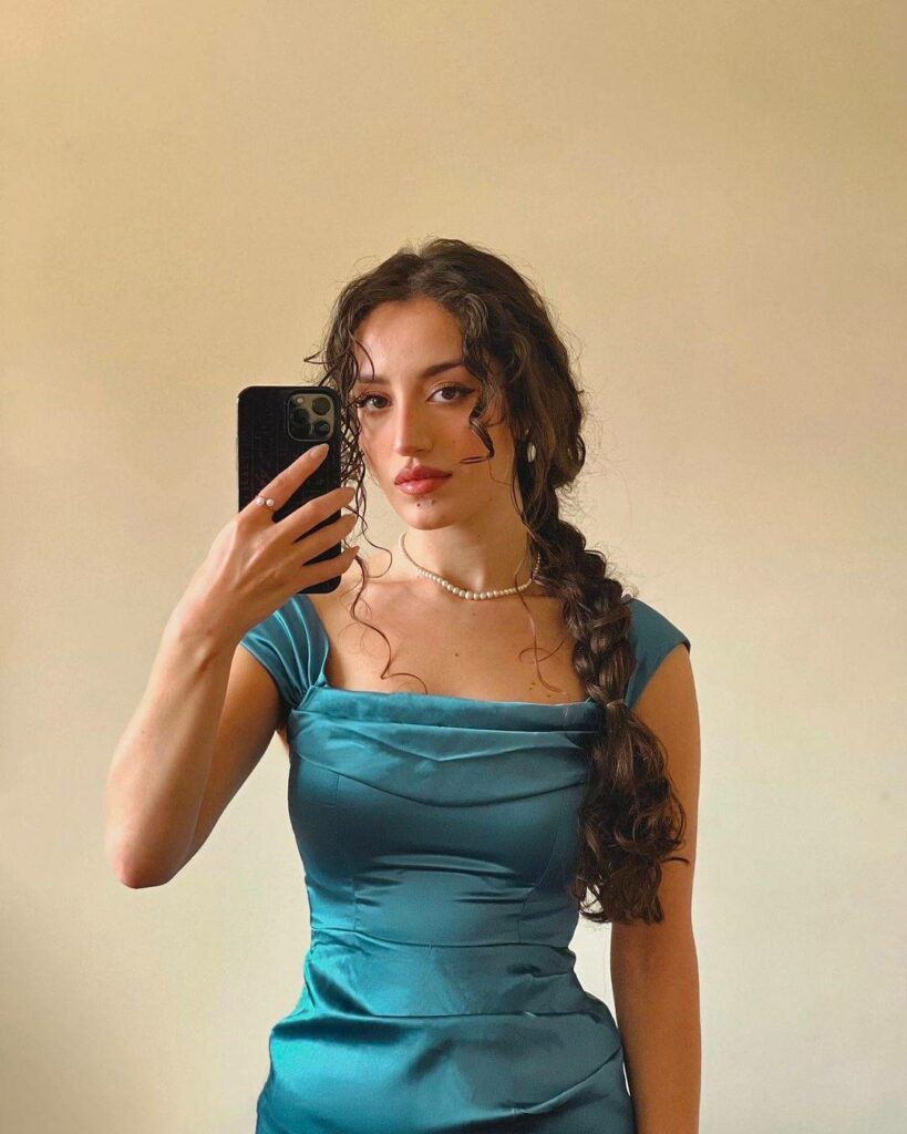 modest satin dress for women