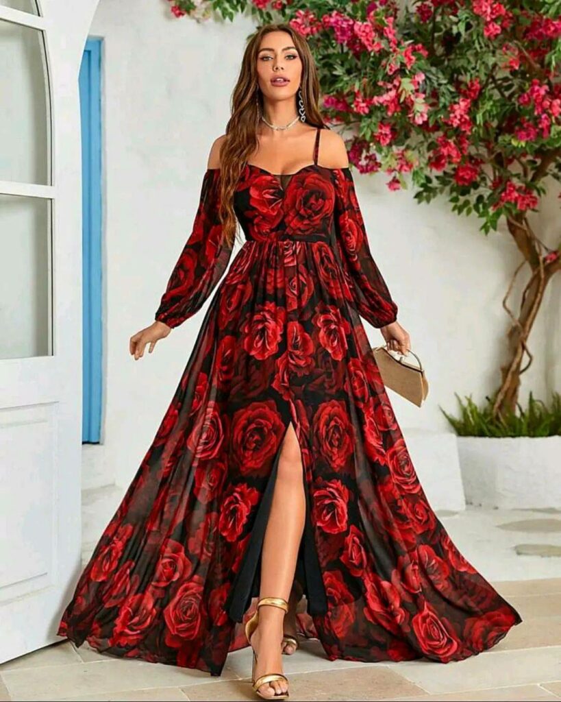 Chiffon formal dresses for ladies