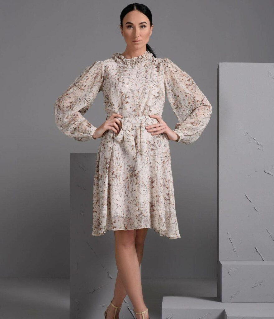 Chiffon casual dresses for women