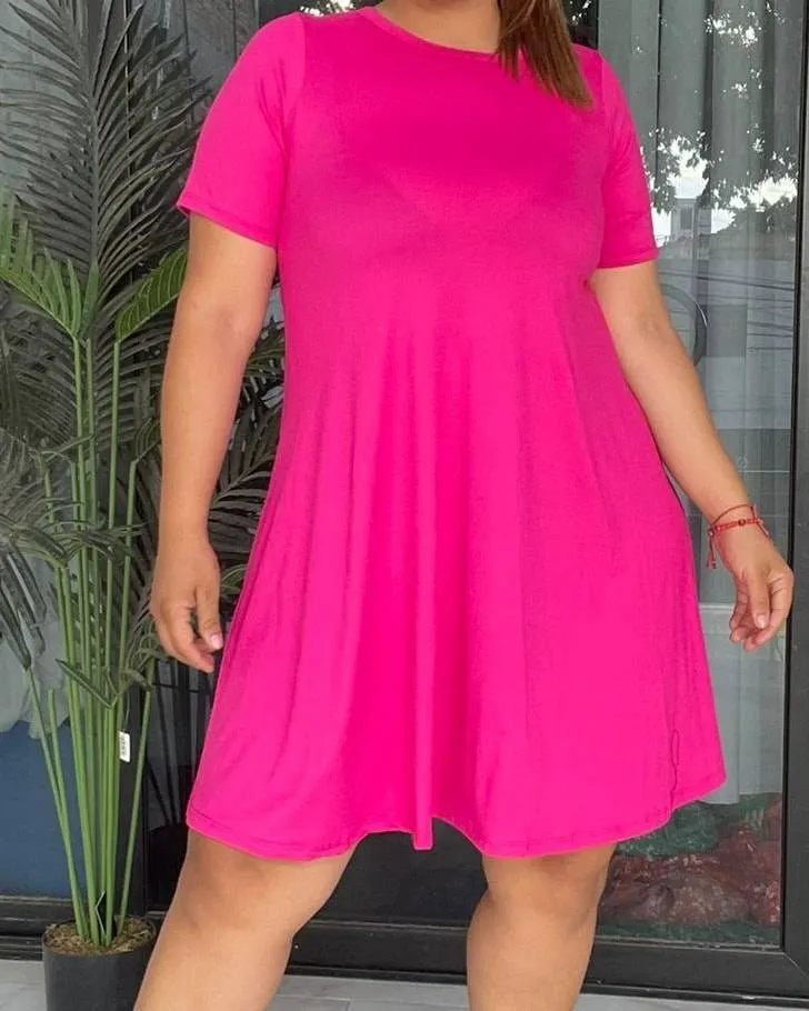 Barbie-inspired casual wear