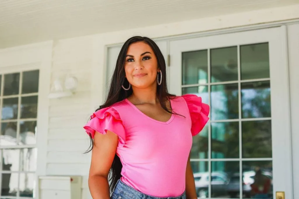 Pink bodysuit