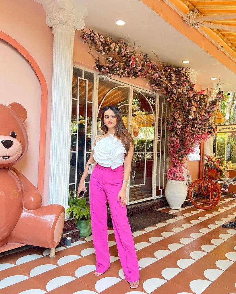 Pink beach pants