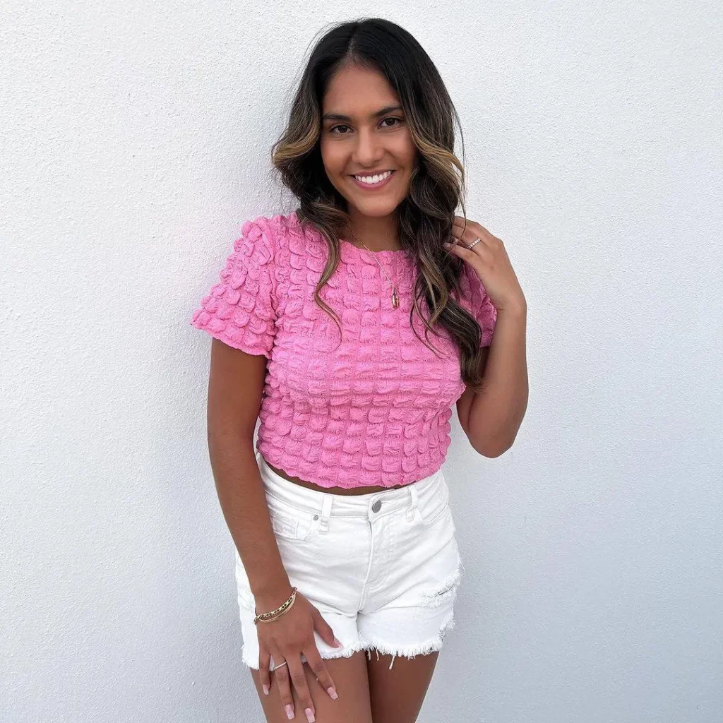 Pink blouses for women