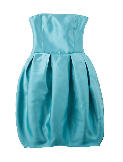 Green Puffy Dress