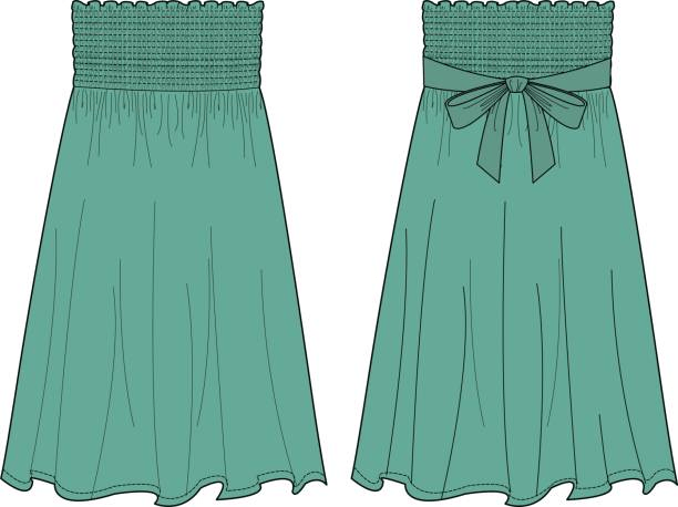 Green Smock Dress